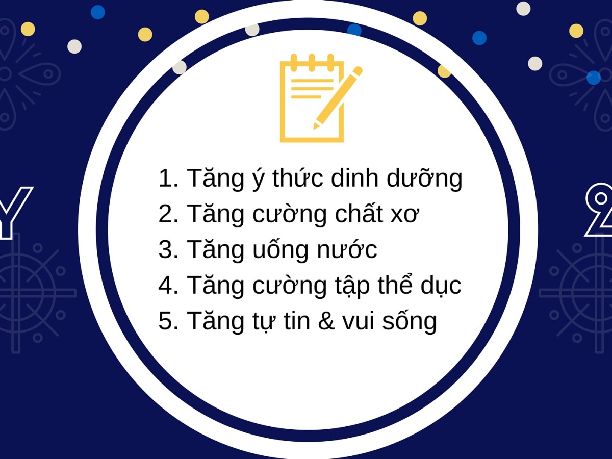 New Year’s Diet- Thay vì giảm thì hãy tăng